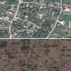 Razsežnost poplav v Grčiji iz zraka