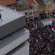 Peti množični protest v Nišu, kjer so sprejeli 'študentski edikt'