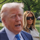 Trump po imitaciji trans športnice: Melania pravi, da to ni predsedniško