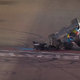 Grozljiv trk v prvenstvu IndyCar: Chevrolet Američana obrnilo na glavo