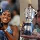 Coco Gauff kljub veliki zmagi prejela le majhen pokal