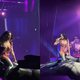 Katy Perry nad občinstvom lovila ravnotežje na rekvizitu metulja