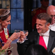 Macron med slavnostno večerjo pomežiknil princesi Catherine