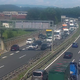 Med razcepom Kozarje in Brezovico dve prometni nesreči