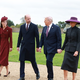 Drzna princesa Catherine v bordo rdeči, Melania Trump v nevtralni sivi