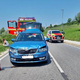 Trojni trk, onesnaženje potoka, reševanje iz dvigala