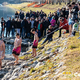 Novoletni skok v Savinjo pri celjski Špici 2024 z mednarodno udeležbo (foto, video)