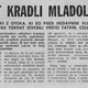 Zopet kradli mladoletniki