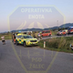 Trk z motoristom v Žalcu