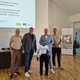 Podjetniški zajtrk OOZ Celje v znamenju robotike: Jože Robot tudi zaplesal