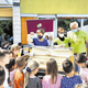 V učenju združili najmlajše in najstarejše