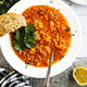 #recept Odlična juha z rdečo lečo in zelenjavo