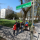 Že več kot 300 evrov za popravila table v Parku Ade Škerl in Sonje Plaskan