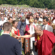 14. dalajlama Tenzin Gyatso je star 90 let. V Sloveniji je bil trikrat