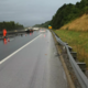 Na gorenjski avtocesti 38-letnik trčil v varnostno ograjo