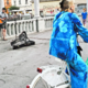 Inšpektorji razgnali protest uličnih glasbenikov