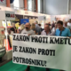 Kmetijsko ministrstvo je nad kmete poslalo varnostnike