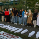 Protest proti ravnanju Kaira ob genocidu v Gazi, pričakali so jih policisti