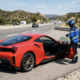 Upokojenec s ferrarijem divjal s kar 256 km/h