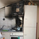FOTO: Ogenj preko nape šinil na podstrešje; težave povzročal tudi močan veter