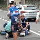 Noro! Spet hud padec na Dirki po Baskiji! Reševalci so spet vozili v bolnišnico... (foto)