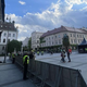Moment, ko je Ljubljana izgledala kot nogometno mesto - izjemen prizor s slavja v centru