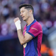 Na treningu Barcelone zapele pesti: prvi na tleh Lewandowski, ki se je pobral in vrnil udarec (video)