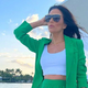 Pozabite bikinke, Eva Longoria je videti osupljivo v najbolj nepričakovanih kopalkah tega poletja