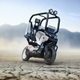 BMW skuter s streho in elektropogonom – reinkarnacija legendarnega C1