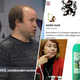 Dno dna: Luka Perš razkrit ob zahrbtnem tvitanju z računa »SodniSvet«, komentatorji so ga »raztrgali«