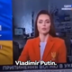 Freudovski spodrsljaj ukrajinske TV voditeljice: Putina oklicala za predsednika Ukrajine