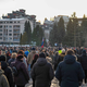 FOTO: Protestniki na Titovem trgu zahtevali odgovore in nižje položnice za ogrevanje