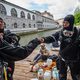 Potapljači iz Ljubljanice potegnili več kot 600 kilogramov odpadkov