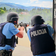 FOTO: V bolnišnici Slovenj Gradec je potekala varnostna vaja interventnih služb ob izrednih dogodkih