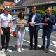 FOTO: Včeraj slovesno odprli prenovljeno in nadgrajeno križišče Tuš v centru Raven