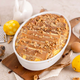 Recept: Palačinke, ki spominjajo na potico - gratinirane potica palačinke z rozinami