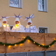 FOTO: Dedek Mraz oddaljene selniške kmetije obiskal kar s traktorjem