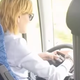 VIDEO: Med vožnjo v Ljubljano: Kaj je delala voznica avtobusa, vas bo pustilo odprtih ust
