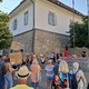 FOTO: Protestirali za boljši javni potniški promet: »Spremembe linij so prizadele najbolj ranljive«