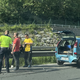 FOTO: Zaradi nesreče zaprt prehitevalni pas na štajerski avtocesti