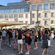 FOTO in VIDEO: Mariborsko središče preplavili fazani, popisani od glave do pete