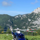 Filmska akcija na Bledu. Osumljenca iskali tudi s helikopterjem