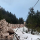 Zaradi snežnih plazov težave v cestnem prometu