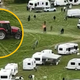 Turisti zavzeli travnik in razbesneli kmete, ki so jim odgovorili brez milosti (VIDEO)