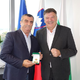 Župan Grosuplja Peter Verlič toplo sprejel obtoženega vojnih zločinov v BiH