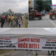[Video] Tudi v Srbiji poteka veliki kmečki punt: Promet blokirajo kolone traktorjev!