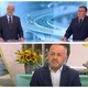 Minister Loredan v Tarčo ni zmogel zaradi bolezni, naslednje jutro pa je že prijazen pogovor v oddaji Dobro jutro