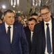 Vučić po obsodbi obiskal Dodika: "Videl sem solzo v njegovih očeh"