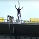 VIDEO: Robert Roškar se je vrgel s Solkanskega mostu!