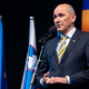 Premier Janša na shodu v podporo Ukrajini: S tem, ko pomagamo Ukrajini, da se ubrani, branimo Slovenijo in Evropo!